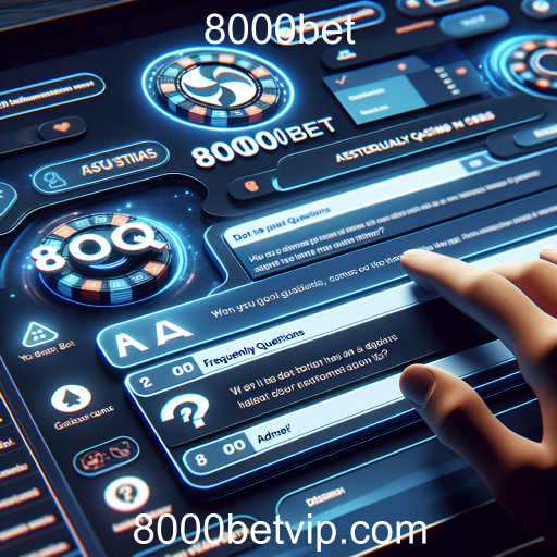 Explorando a Seção de Perguntas Frequentes do 8000bet